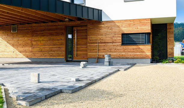 Permeable Paver Driveway in Grove City, FL